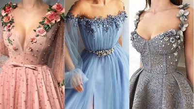 صور | شاهدي أحدث موديلات فساتين السهرة لصيف 2022