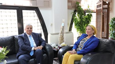 ياسمين فؤاد ووزير التعليم العالي يبحثان الاستعدادات لمؤتمر المناخ