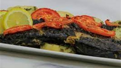 طريقة عمل صينية السمك للشيف نجلاء الشرشابي