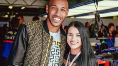 مجهولون يهددون زوجة أوباميانج.. واللاعب يرد