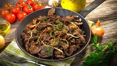 طريقة عمل الكبدة الإسكندراني للشيف حسن