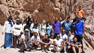 صور| انطلاق أول معسكر رياضي للأسر في سانت كاترين ودهب 