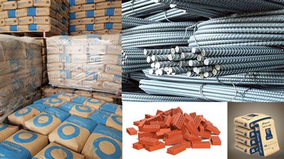 أسعار مواد البناء اليوم الجمعة.. أسمنت المسلح يصل 1470 جنيهًا للطن وحديد عز بـ 17750 