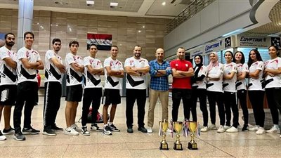 بطلات مصر في التايكوندو يحصدن الميداليات الذهبية في لبنان