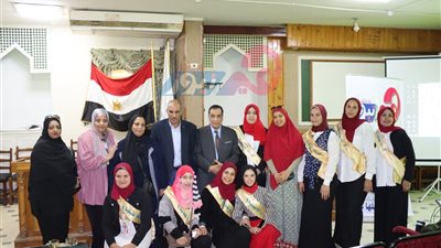 وائل المصري يتحدث في احتفالية اليوم العالمي للمرأة الريفية بـ بني سويف.. فيديو 