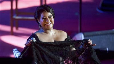 أول ظهور لابنة شيرين عبد الوهاب بعد دخولها المستشفى