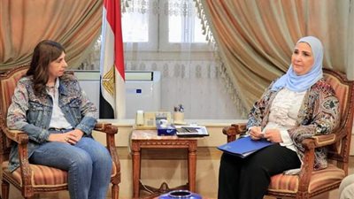 وزيرة التضامن تناقش ملف كبار السن وذوي الهمم مع أمين لجنة الإسكوا