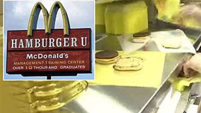 ليست مجرد وجبة.. جامعة الهمبرجر الأغرب في العالم داخل ماكدونالدز