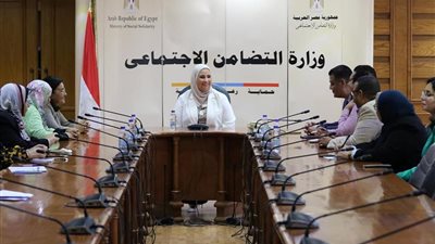 وزيرة التضامن توقع بروتوكول تعاون مع «بصيرة» لذوي الاحتياجات البصرية