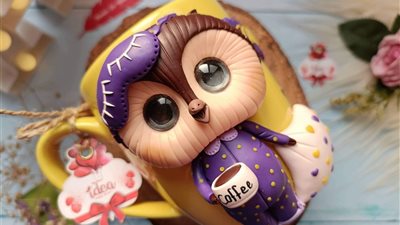 آية بسيوني.. برعت في تصميمات الهاند ميد من الصلصال الحراري