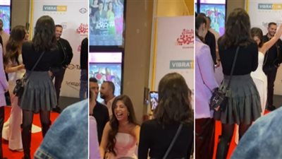 مايان السيد تُشارك أميرة الديب الاحتفال بالعرض الخاص لـ