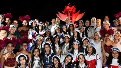 عروض فنية لطلائع مراكز شباب المحافظات على هامش مؤتمر المناخ بشرم الشيخ