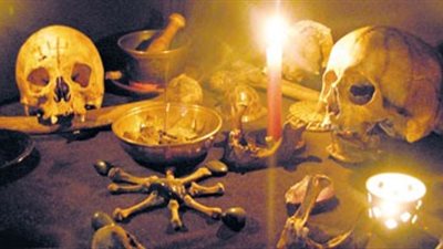 العثور على طلاسم وقشر بيض وأعمال سفلية في مقابر الغربية