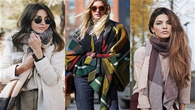6 طرق مذهلة لارتداء الإسكارف من أجل أناقتك الشتوية