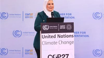 وزيرة التضامن تشارك في جلسة «المجتمع المدني وتشكيل الأجندة العالمية للمناخ» 