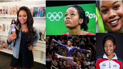 «جابريلا دوجلاس».. صُمِّمَت لها دمية لحصولها على ميدالية الجمباز الذهبية الأولمبية 3 مرات