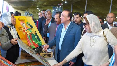 محافظ الإسكندرية يفتتح المعرض الخيري لذوي الهمم 