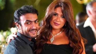 ياسمين عبدالعزيز تنفي شائعة انفصالها عن أحمد العوضي بهذه الطريقة