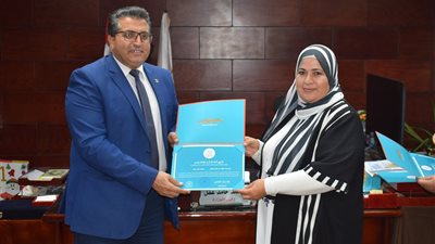 تكريم الفائزين في مسابقة المشروع الوطني للقراءة بجنوب سيناء