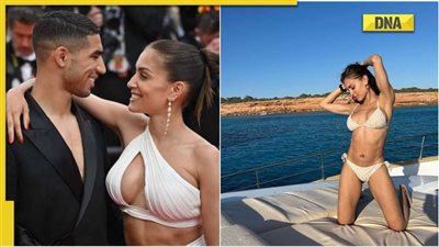 ملابس زوجة أشرف حكيمي تثير ضجة على السوشيال ميديا