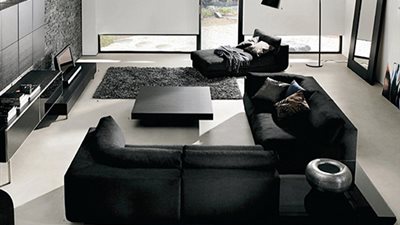 جربي «الأسود».. احصلي على تصميم مميز لمنزلك بلون مختلف