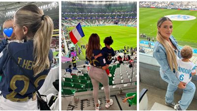 أشعلن المدرجات القطرية.. تعرفي على أبرز إطلالات زوجات لاعبي فرنسا بالمونديال