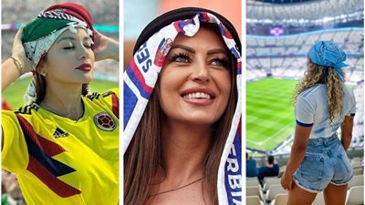 كأس العالم 2022 أغرب أغطية الرأس للجميلات في المونديال (صور)