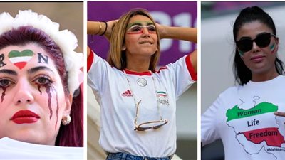 مشجعات إيران في المدرجات القطرية.. «جميلات يبحثن عن الحرية»