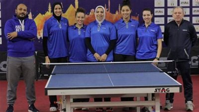 فتيات الزمالك يهزمن بطل الجزائر ويتأهلن لربع نهائي البطولة العربية لتنس الطاولة