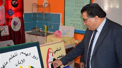 افتتاح معرض نتائج العام الميلادي الجديد 2023 بتعليم جنوب سيناء