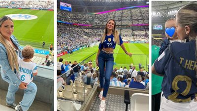 «زوجات لاعبي فرنسا» نساء لا يصيح منتخب الديوك دون إشارتهن