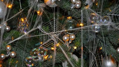 «شبكة العنكبوت» أسطورة أوكرانية لتزيين شجرة الكريسماس