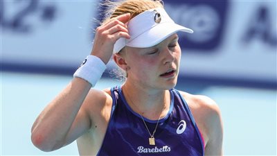 «مفاجأة» المصنفة الثانية ببريطانيا تخسر أولى مبارياتها في بطولة أستراليا المفتوحة للتنس