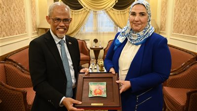 نيفين القباج تستعرض الأنشطة الداعمة لاستقرار الأسرة 