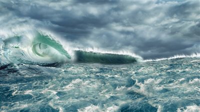 علماء يستخدمون برامج خاصة لإعادة تسونامي القاتل للديناصورات