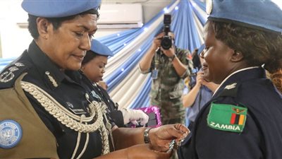 ضابطات زامبيا يُكافحن ضد التحرش الجنسي