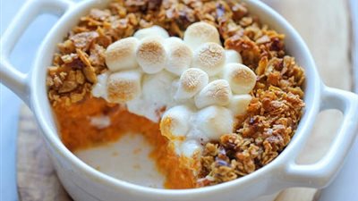 أكلة شتوية بمكونات سهلة| طريقة عمل «موس البطاطا باللبن»