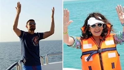 «آثار الحكيم في رامز قرش البحر» أبرز أزمات برنامج المقالب وغرامة 50 ألف جنيه