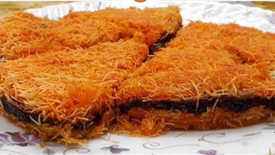 حلويات رمضان 2023| طريقة عمل الكنافة بالنوتيلا