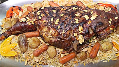 على سفرة رمضان 2023| طريقة عمل الفخدة الضاني في الفرن