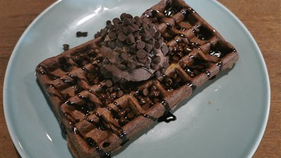 حلويات رمضان 2023| طريقة عمل وافل الشيكولاتة اللذيذ