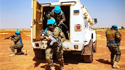 «لأول مرة بتاريخ عمليات حفظ السلام» الشرطة النسائية المصرية تتصدى لخطر الألغام في مالي