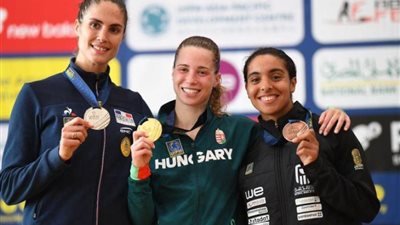 سلمى عبد المقصود تتوج ببرونزية كأس العالم للخماسي الحديث 