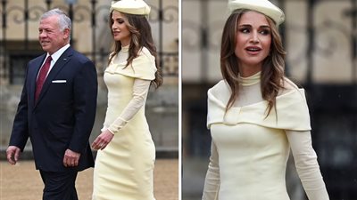 «فخامة وأناقة» الجمهور يشيد بإطلالة الملكة رانيا في حفل تتويج تشارلز الثالث 