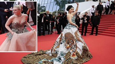 أجمل إطلالات النجمات في مهرجان كان السينمائي الـ 76 على رأسهم «إيل فانينج»