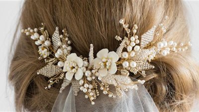 أحدث موضة لإكسسوارات الشعر في ليلة العمر لعروس 2023