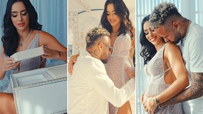 البرازيلي نيمار يعلن جنس طفله المنتظر من صديقته بعد إعتذاره عن الخيانة 
