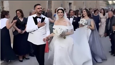 لقطات من حفل زفاف يعقوب شاهين وسط أجواء فلسطينية والعروس تخطف الأنظار (فيديو)