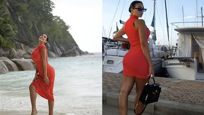 سخرية من ياسمين صبري بعد تقليدها جورجينا رودرجيز على البحر (صور)