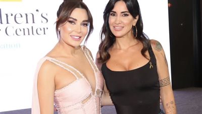 سيرين عبد النور تجمع التبرعات بفستان مفتوح الصدر (صور)